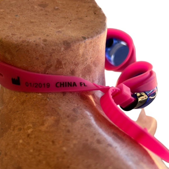 Pink Sun Tinted Swim Goggles - Picture 3 of 3